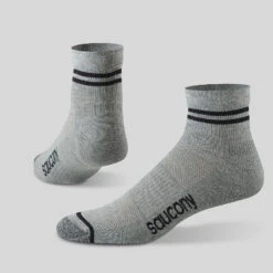 Saucony Inferno Ultralight Quarter 3-Pack Socks -Saucony Sale Store S351004 902MensQuarter3pk 2