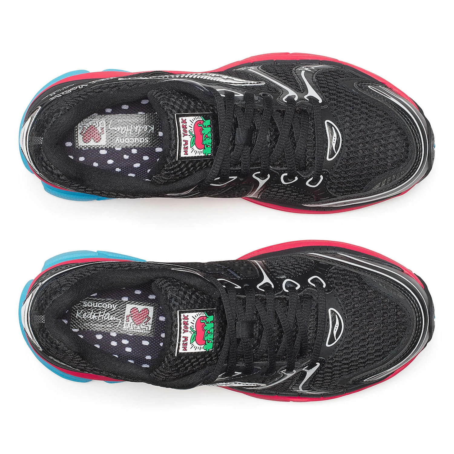 Women's Keith Haring X Saucony NYC ProGrid Triumph 4 6 Women's Keith Haring X Saucony NYC ProGrid Triumph 4 - Image 4