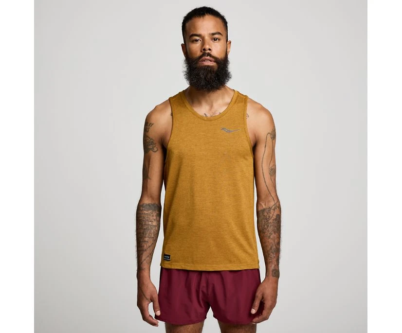 Saucony Men's Stopwatch Singlet 11 Saucony Men's Stopwatch Singlet - Image 9