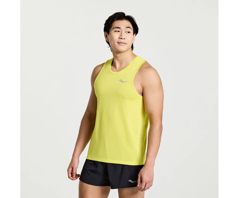 Saucony Men's Stopwatch Singlet 15 Saucony Men's Stopwatch Singlet - Image 13