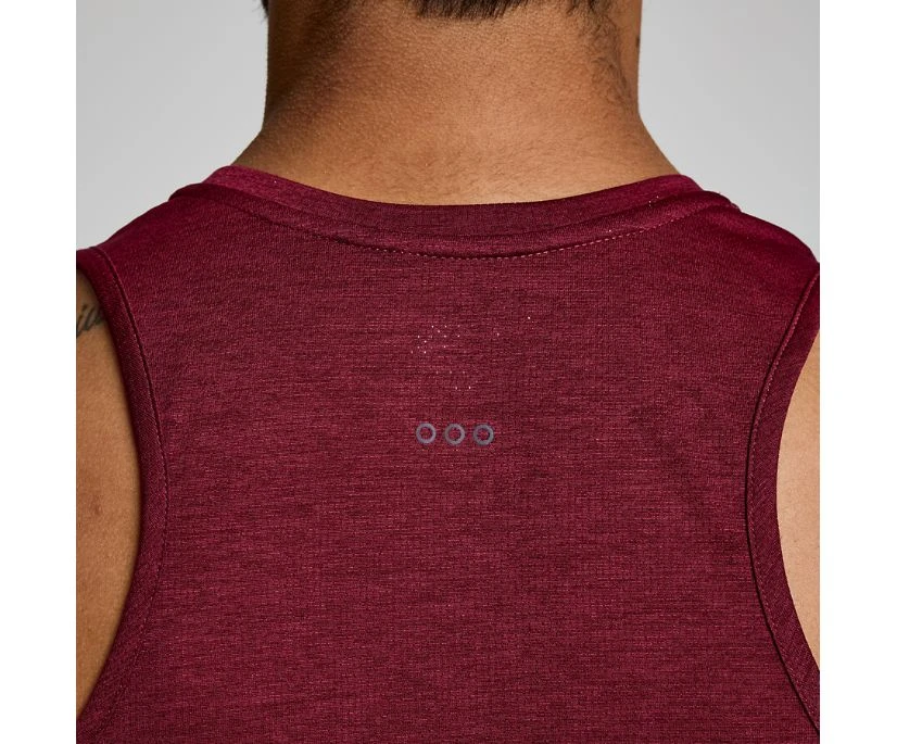 Saucony Men's Stopwatch Singlet 8 Saucony Men's Stopwatch Singlet - Image 6