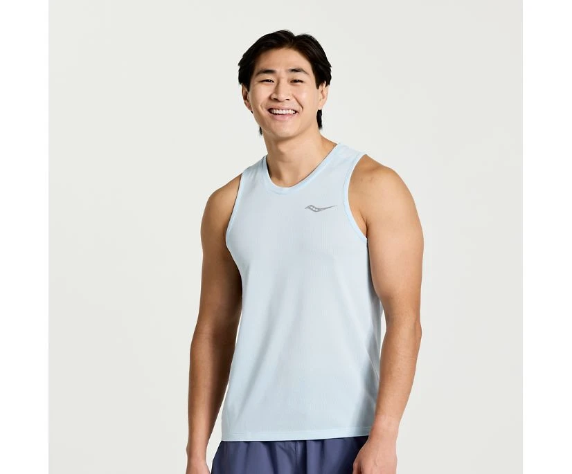 Saucony Men's Stopwatch Singlet 21 Saucony Men's Stopwatch Singlet - Image 19