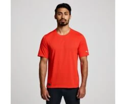 Saucony Men's Stopwatch Short Sleeve -Saucony Sale Store SAM800278 IF 1
