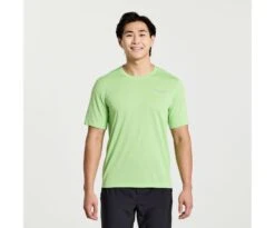 Saucony Men's Stopwatch Short Sleeve -Saucony Sale Store SAM800278 INH 1