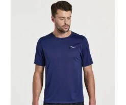 Saucony Men's Stopwatch Short Sleeve -Saucony Sale Store SAM800278 SD 1