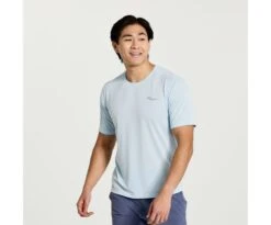 Saucony Men's Stopwatch Short Sleeve -Saucony Sale Store SAM800278 VA 1