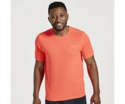 Saucony Men's Stopwatch Short Sleeve -Saucony Sale Store SAM800278 VR 1