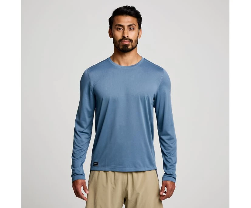 Saucony Men's Stopwatch Long Sleeve 13 Saucony Men's Stopwatch Long Sleeve - Image 11