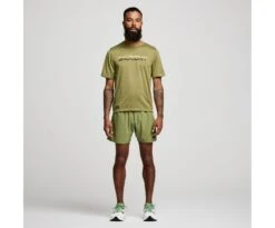 Saucony Men's Stopwatch Graphic Short Sleeve -Saucony Sale Store SAM800280 GDHA3 3