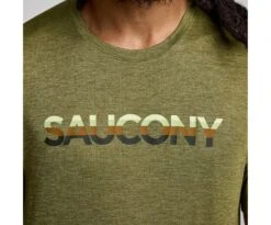 Saucony Men's Stopwatch Graphic Short Sleeve -Saucony Sale Store SAM800280 GDHA3 4