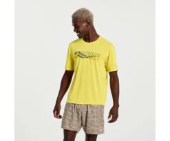 Saucony Men's Stopwatch Graphic Short Sleeve -Saucony Sale Store SAM800280 SLHS3 1