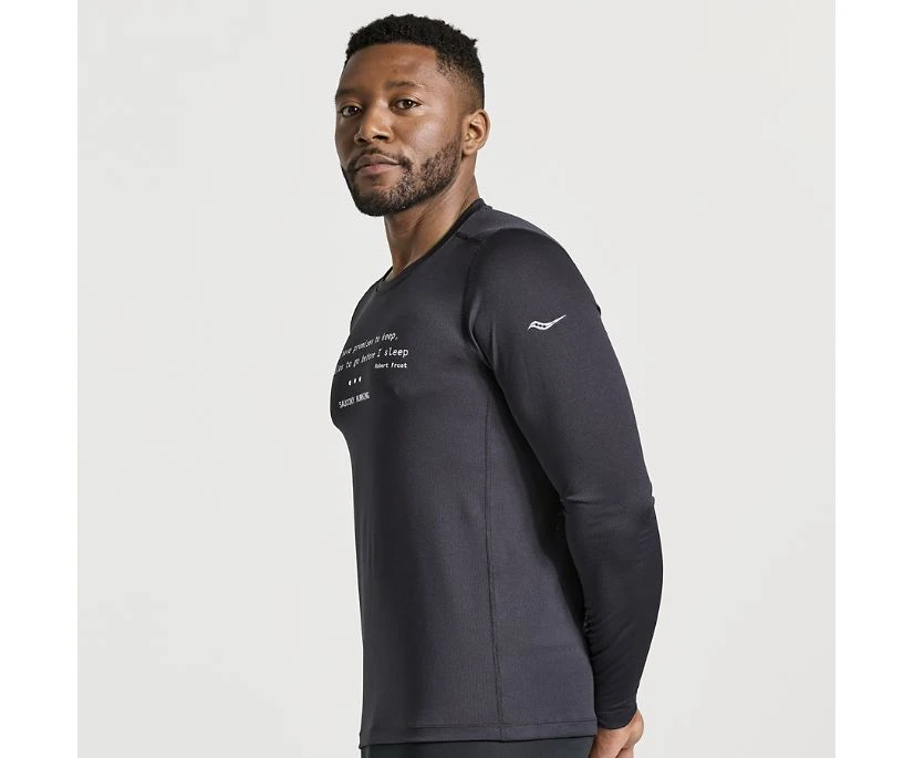Saucony Men's Stopwatch Graphic Long Sleeve 13 Saucony Men's Stopwatch Graphic Long Sleeve - Image 11