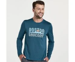 Saucony Men's Stopwatch Graphic Long Sleeve 27 Saucony Men's Stopwatch Graphic Long Sleeve -Saucony Sale Store SAM800311 LNA2 1