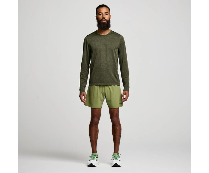 Saucony Men's Stopwatch Graphic Long Sleeve 5 Saucony Men's Stopwatch Graphic Long Sleeve - Image 3