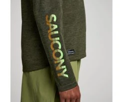 Saucony Men's Stopwatch Graphic Long Sleeve 19 Saucony Men's Stopwatch Graphic Long Sleeve -Saucony Sale Store SAM800311 UBHA3 4