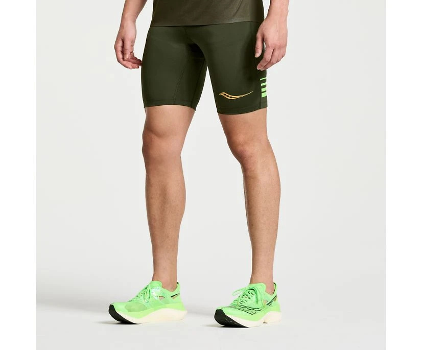 Saucony Men's Elite Tight Short 5 Saucony Men's Elite Tight Short - Image 3
