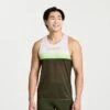 Saucony Men's Elite Singlet 2 Saucony Men's Elite Singlet -Saucony Sale Store SAM800320 UB 1