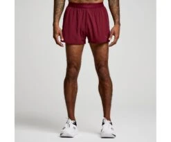 Saucony Men's Outpace 2.5" Split Short 21 Saucony Men's Outpace 2.5" Split Short -Saucony Sale Store SAM800326 SU 1