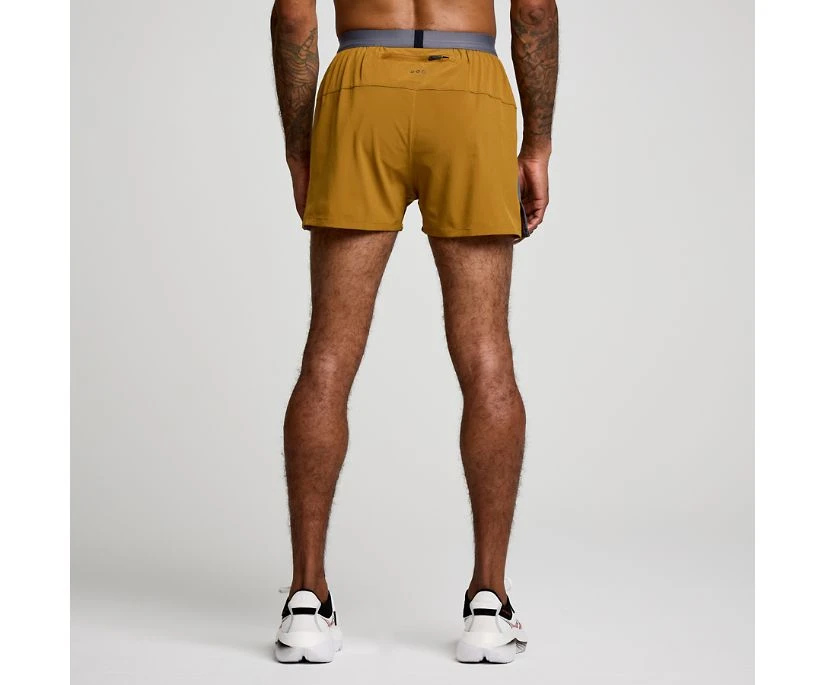 Saucony Men's Outpace 3" Short 4 Saucony Men's Outpace 3" Short - Image 2