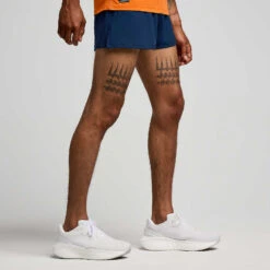 Saucony Men's Outpace 3" Short 12 Saucony Men's Outpace 3" Short -Saucony Sale Store SAM800327 NV 3