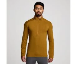 Saucony Men's Triumph 3D 1/2 Zip -Saucony Sale Store SAM800357 BZH 1