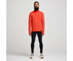 Saucony Men's Triumph 3D 1/2 Zip -Saucony Sale Store SAM800357 IFH 3