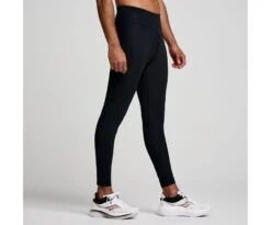 Saucony Men's Fortify Tight 13 Saucony Men's Fortify Tight -Saucony Sale Store SAM800358 BK 4