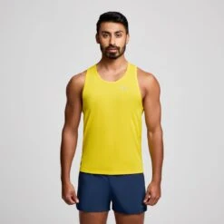 Saucony Men's Stopwatch Singlet -Saucony Sale Store SAM800375 CN 1