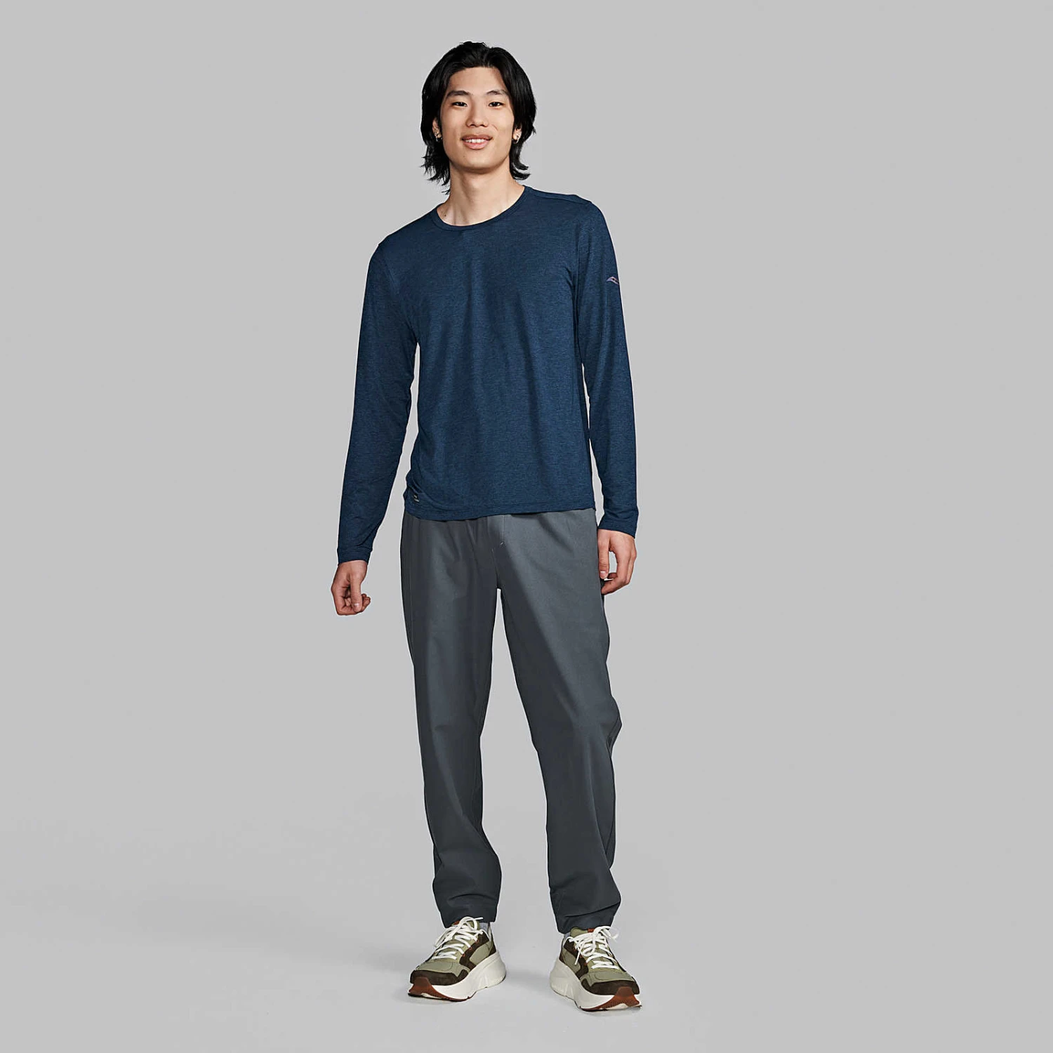 Saucony Men's Stopwatch Long Sleeve 5 Saucony Men's Stopwatch Long Sleeve - Image 3