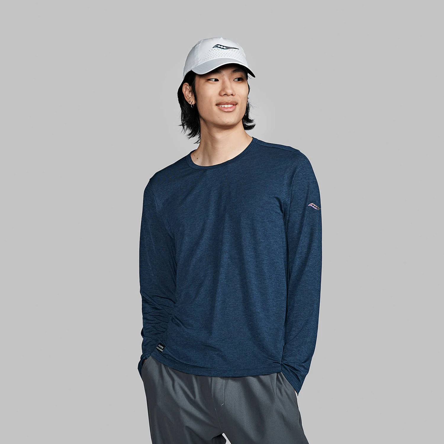 Saucony Men's Stopwatch Long Sleeve 3 Saucony Men's Stopwatch Long Sleeve