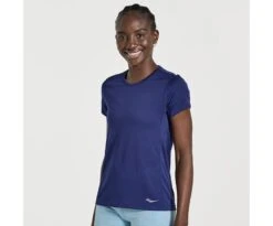 Saucony Women's Stopwatch Short Sleeve -Saucony Sale Store SAW800370 SD 1