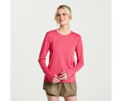Saucony Women's Stopwatch Long Sleeve -Saucony Sale Store SAW800371 ROH 1