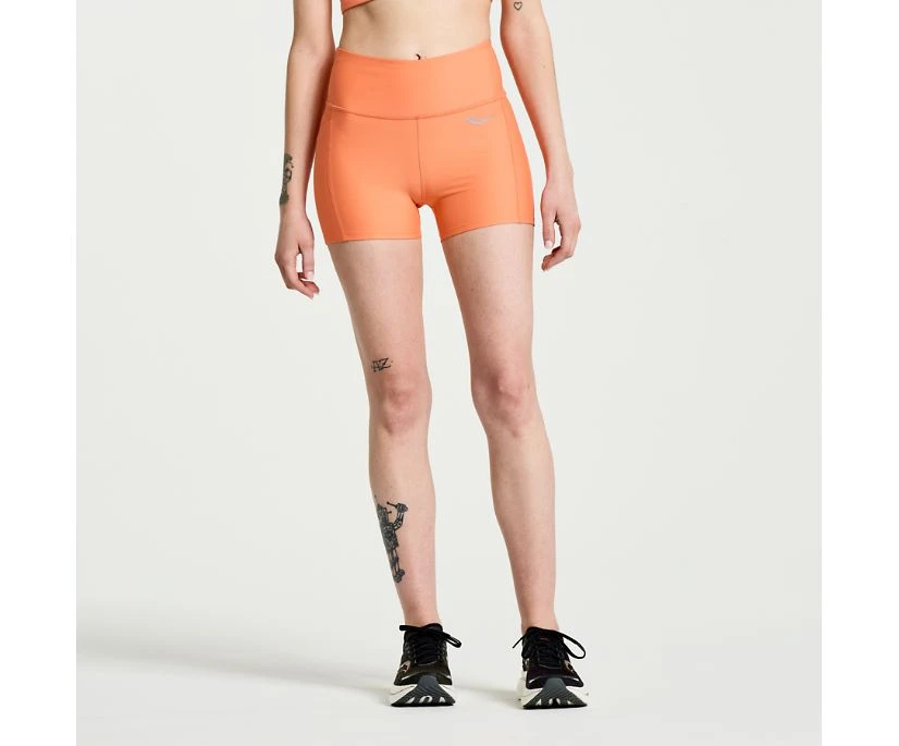 Saucony Women's Fortify 3" Hot Short 10 Saucony Women's Fortify 3" Hot Short - Image 8