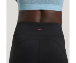 Saucony Women's Fortify Crop Tight -Saucony Sale Store SAW800398 BK 5