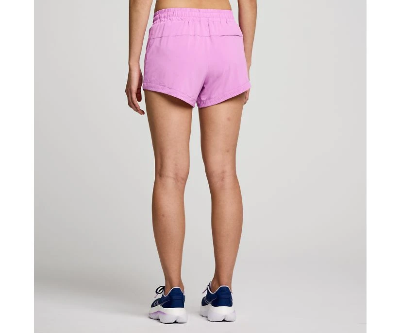 Saucony Women's Outpace 3" Short 4 Saucony Women's Outpace 3" Short - Image 2