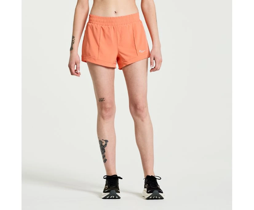 Saucony Women's Outpace 3" Short 16 Saucony Women's Outpace 3" Short - Image 14