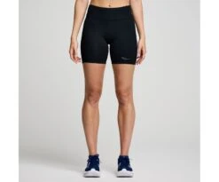 Saucony Women's Fortify 6" Short -Saucony Sale Store SAW800451 BK 1