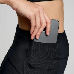 Saucony Women's Fortify Crop Tight 15 Saucony Women's Fortify Crop Tight -Saucony Sale Store SAW800452 BK 5