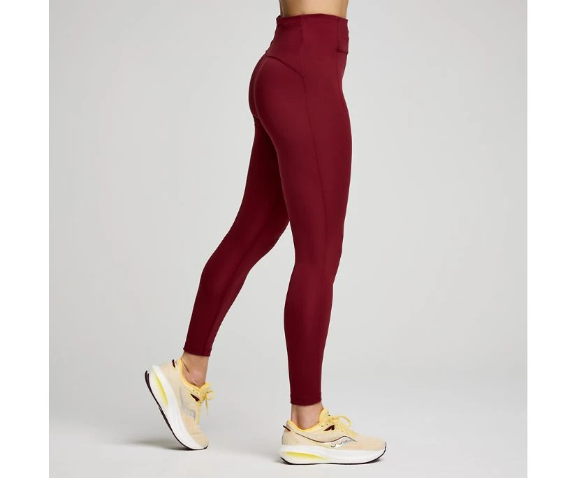 Saucony Women's Fortify 7/8 Tight 5 Saucony Women's Fortify 7/8 Tight - Image 3