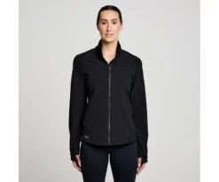 Saucony Women's Triumph Jacket -Saucony Sale Store SAW800457 BK 1