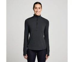 Saucony Women's Triumph 3D 1/2 Zip 21 Saucony Women's Triumph 3D 1/2 Zip -Saucony Sale Store SAW800459 BKH 1