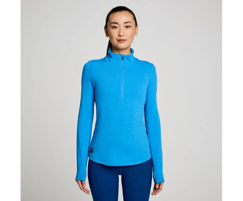 Saucony Women's Triumph 3D 1/2 Zip 12 Saucony Women's Triumph 3D 1/2 Zip - Image 10