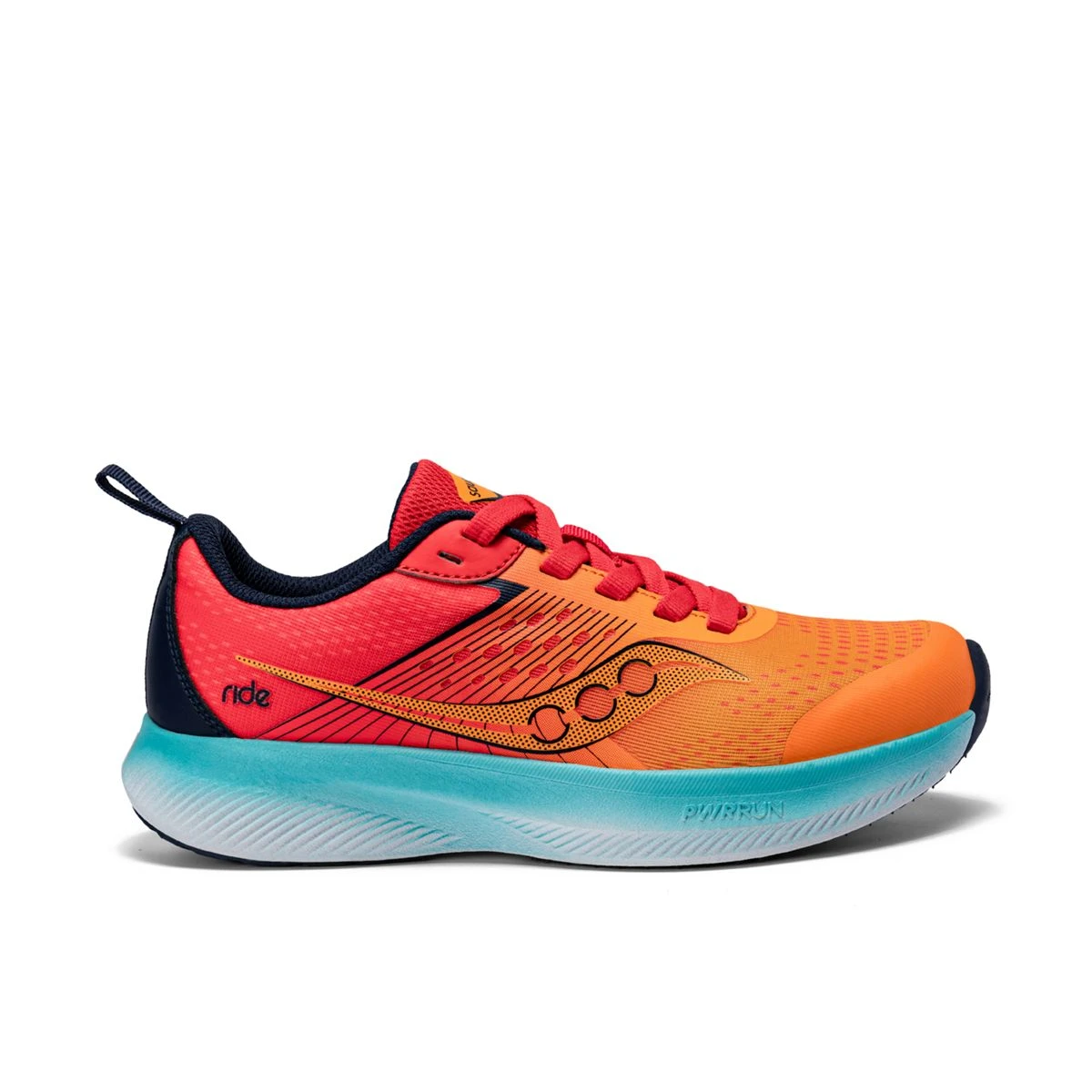 Saucony Big Kid's Ride KDZ Sneaker 11 Saucony Big Kid's Ride KDZ Sneaker - Image 9